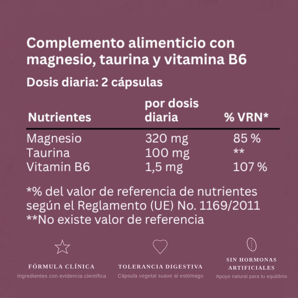 Magnesio Bisglicinato - 120 cápsulas